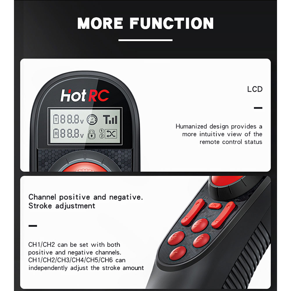 HOTRC DS600 ワイヤレスリモコンアップグレードシス - Fishing Boat Trailer のレビューと価格
