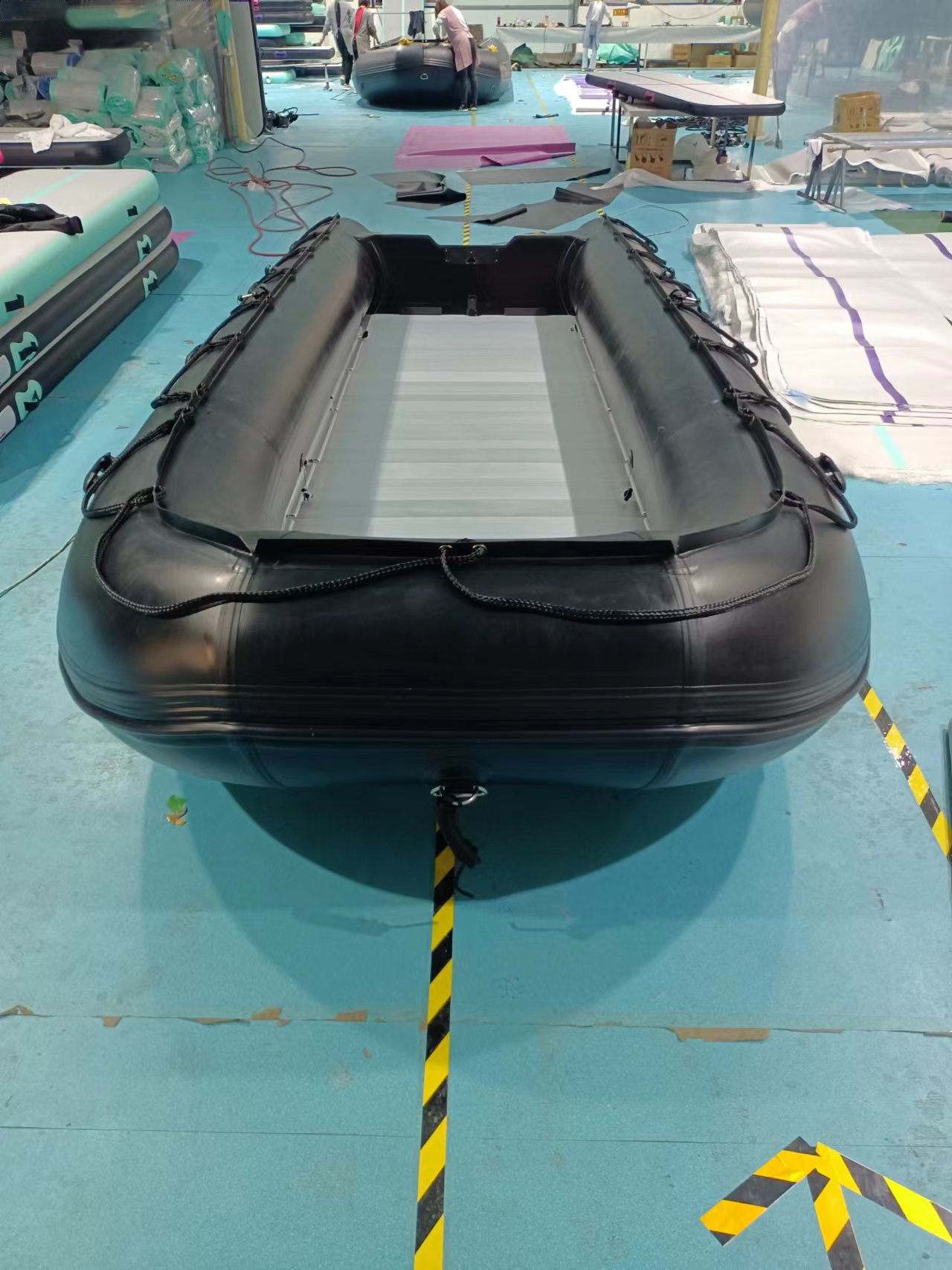 アルミフロア付きインフレータブル0.9mm PVCボート、ウ - Fishing Boat Aluminum のレビューと価格