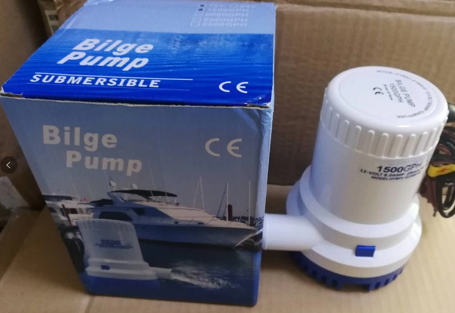 自動潜水ボートビルジ水ポンプ 12V/24V – ヨットや釣 - Fishing Boat Bilge Pump のレビューと価格